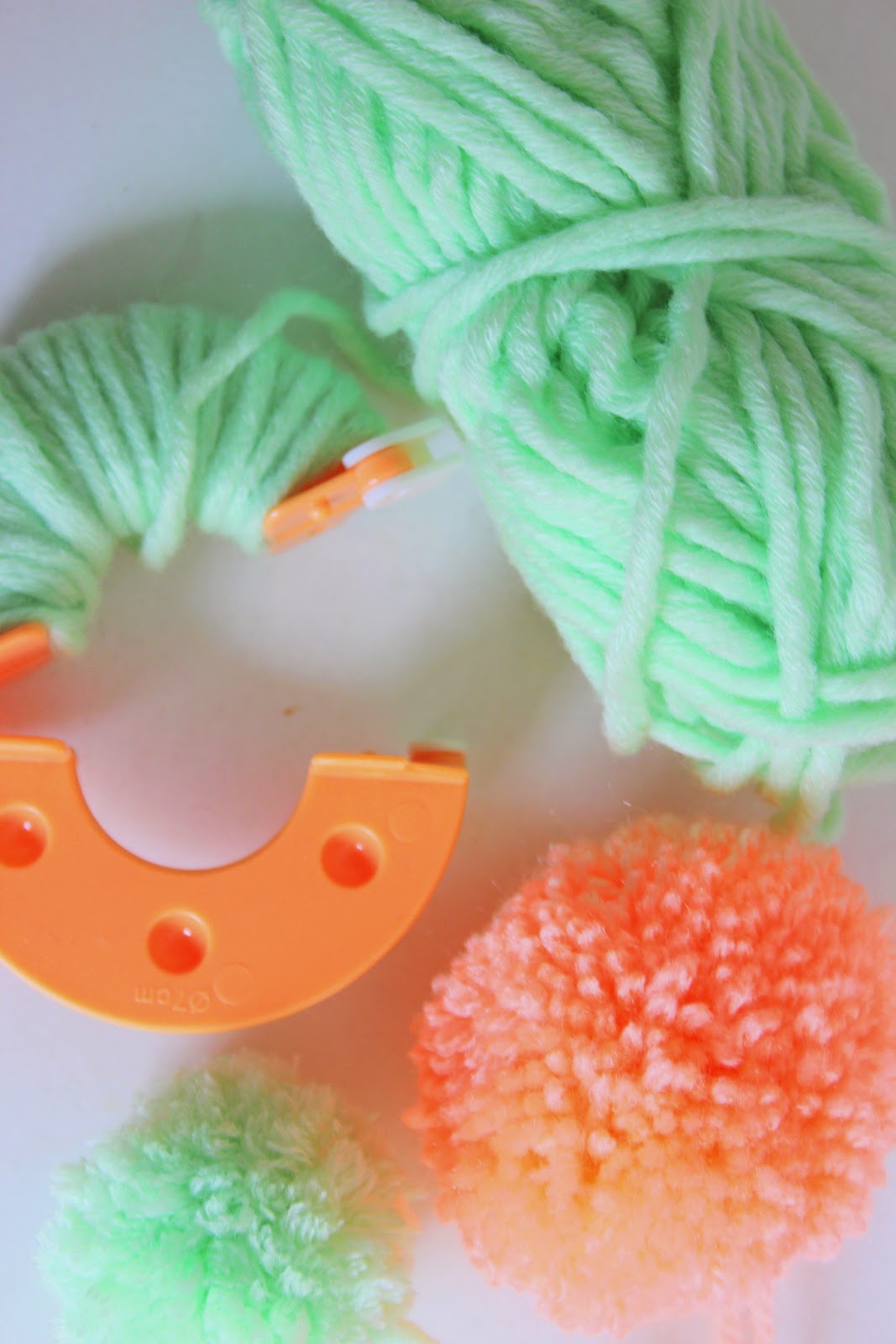 DIY Ideen mit Pom Poms