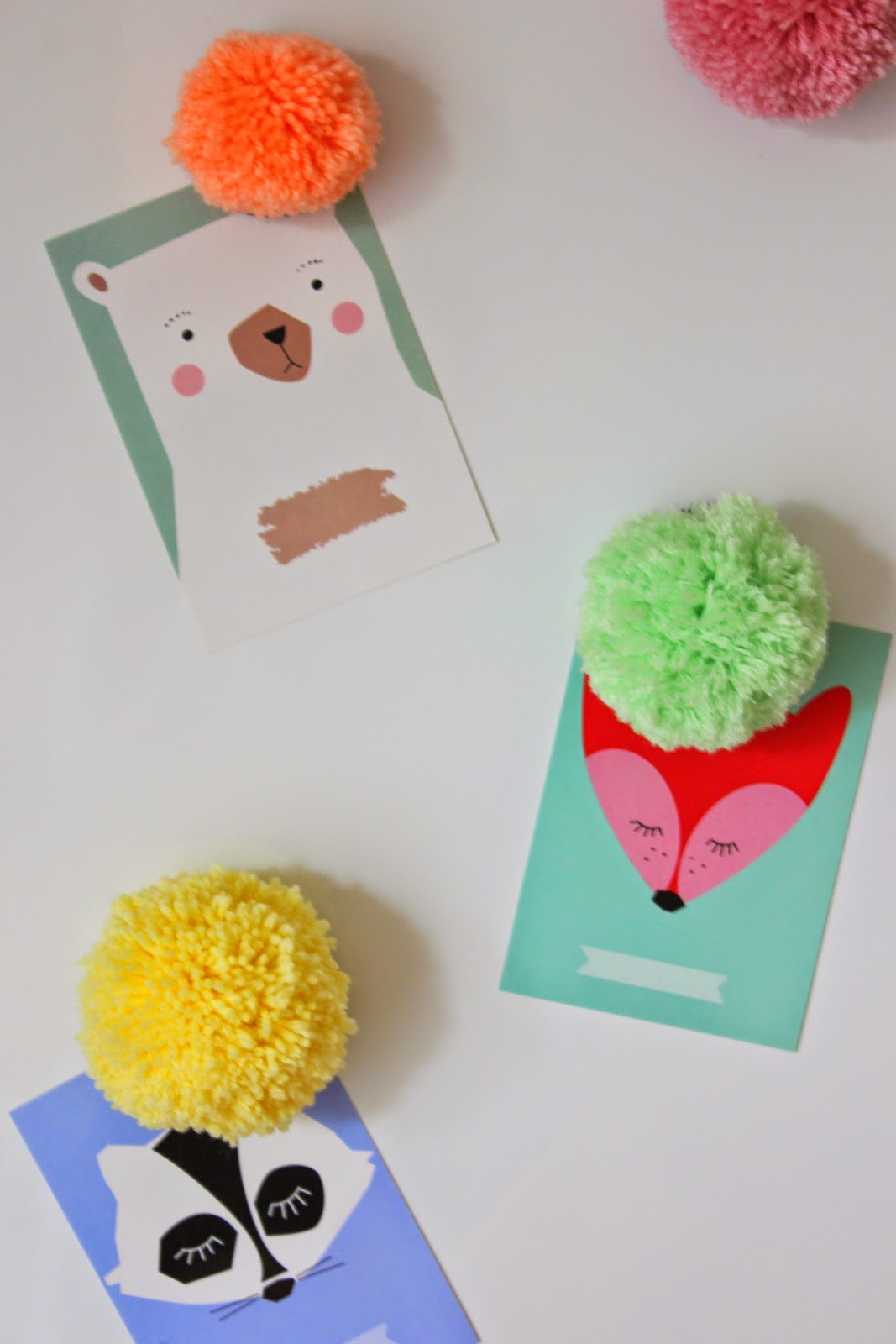 DIY Ideen mit Pom Poms