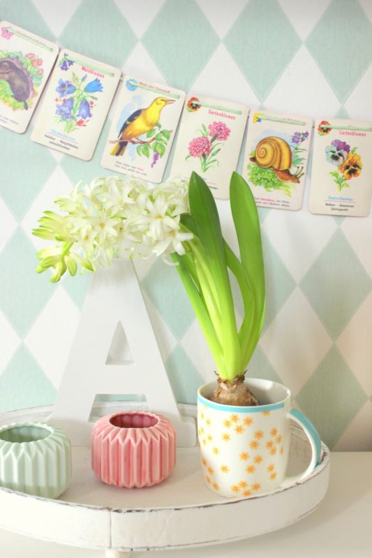 DIY: Girlande aus einem alten Kartenspiel