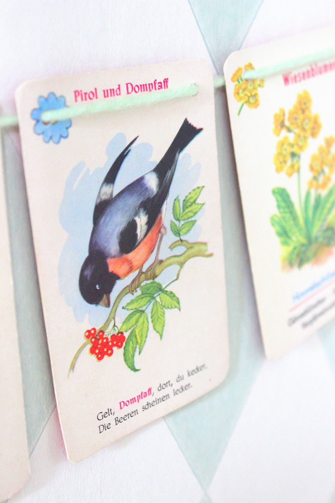 DIY: Girlande aus einem alten Kartenspiel