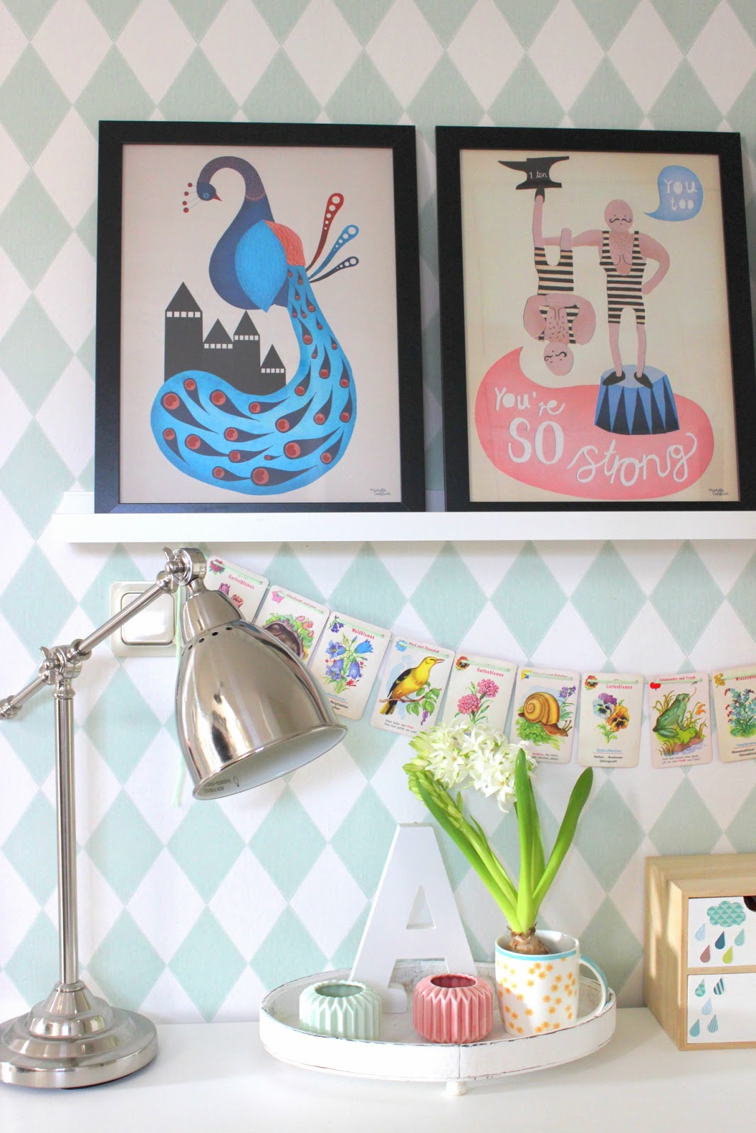 DIY: Girlande aus einem alten Kartenspiel