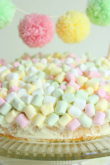 Geburtstagskuchen: ein Traum in Pastell