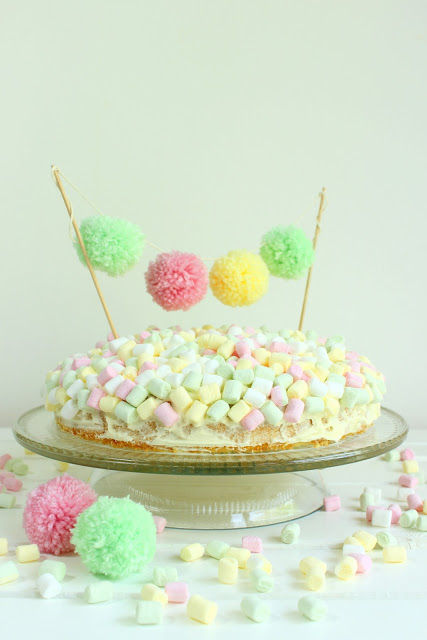 Geburtstagskuchen: ein Traum in Pastell