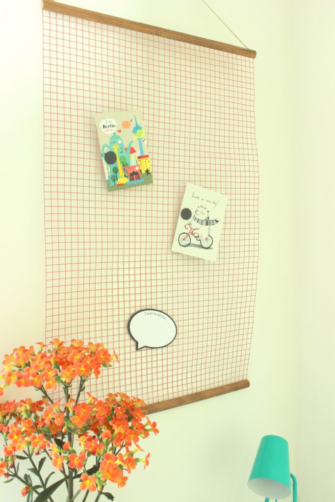 DIY Magnet - Pinnwand aus Hasendraht