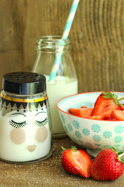 ♥ Erdbeerliebe + Erdbeersirup ♥