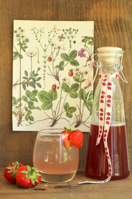 ♥ Erdbeerliebe + Erdbeersirup ♥