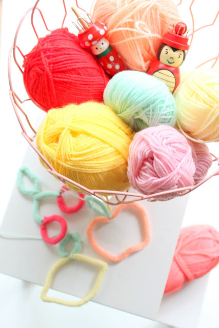 DIY Früchtchen mit der Strickliesel