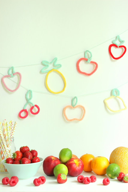 DIY Früchtchen mit der Strickliesel