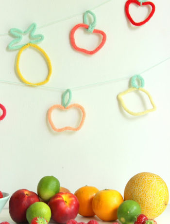 DIY Früchtchen mit der Strickliesel