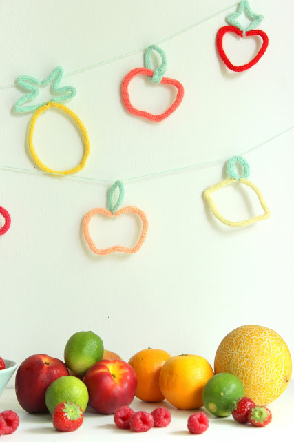 DIY Früchtchen mit der Strickliesel
