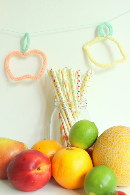 DIY Früchtchen mit der Strickliesel