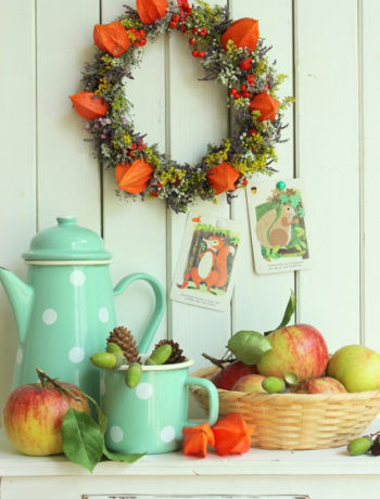 Herbstgefühle + einen Blumenkranz binden