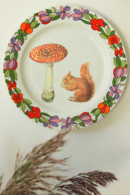 DIY-herbstliche Wandteller selber gestalten