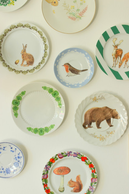 DIY-herbstliche Wandteller selber gestalten