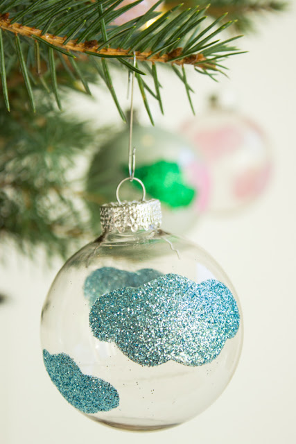 DIY - Weihnachtskugeln aufpimpen für den Tannenbaum