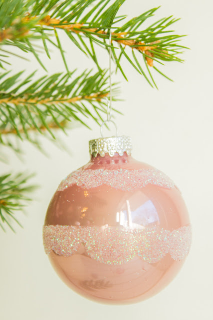 DIY - Weihnachtskugeln aufpimpen für den Tannenbaum