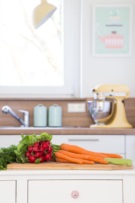 Küche im Frühlingsoutfit *