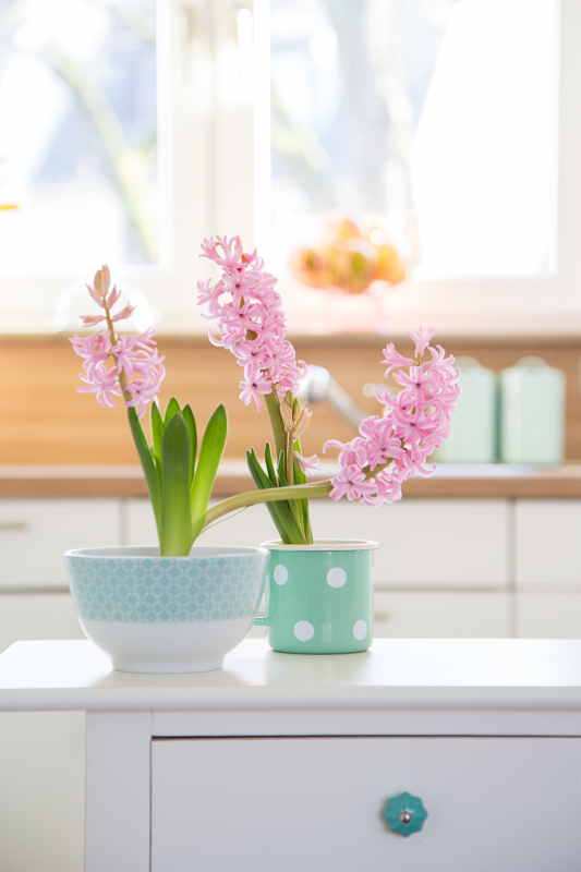 Küche im Frühlingsoutfit *