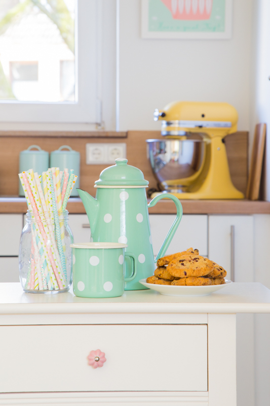 Küche im Frühlingsoutfit *