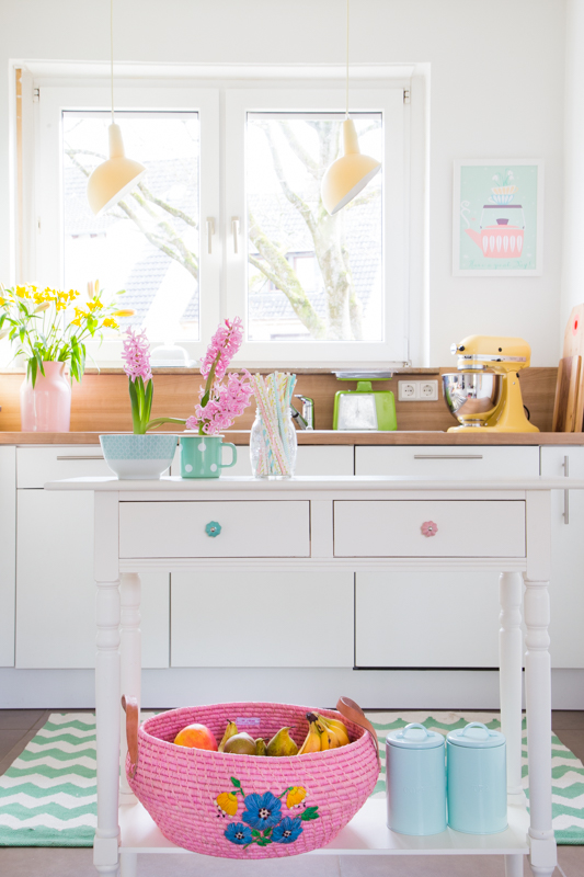Küche im Frühlingsoutfit *