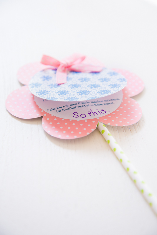 Frühlingshafte Einladungen zum Geburtstag