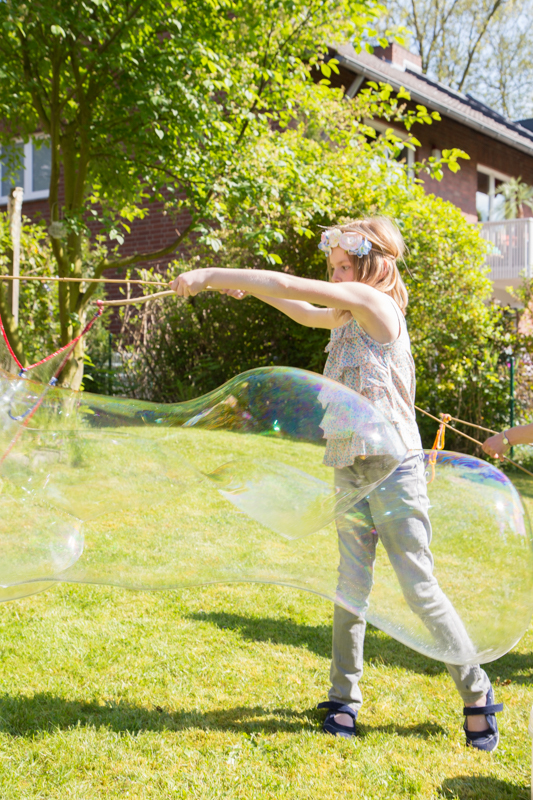 Kindergeburtstag in Pastellfarben