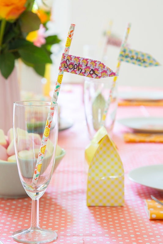 Kindergeburtstag in Pastellfarben