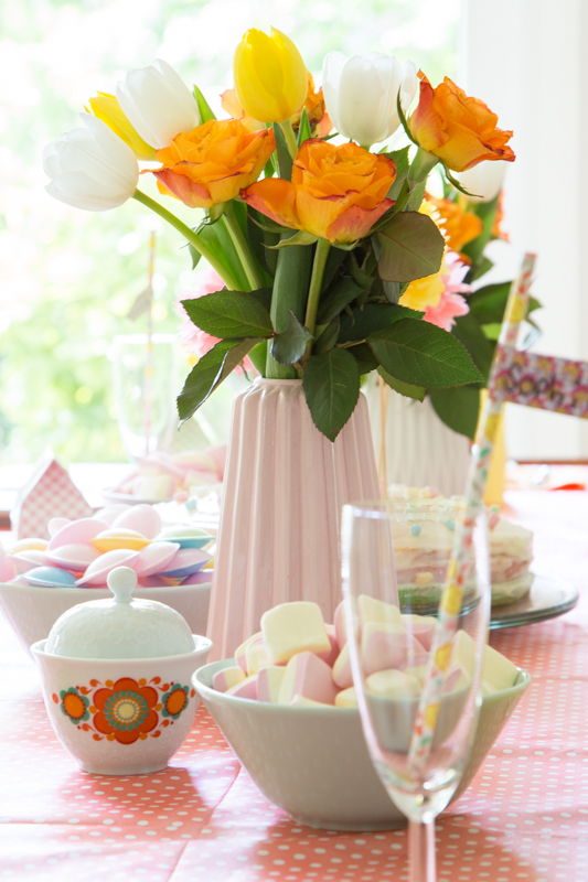 Kindergeburtstag in Pastellfarben