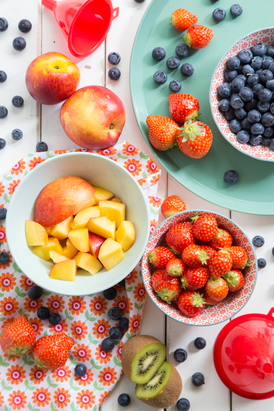 Sommer + Erdbeeren = Marmelade