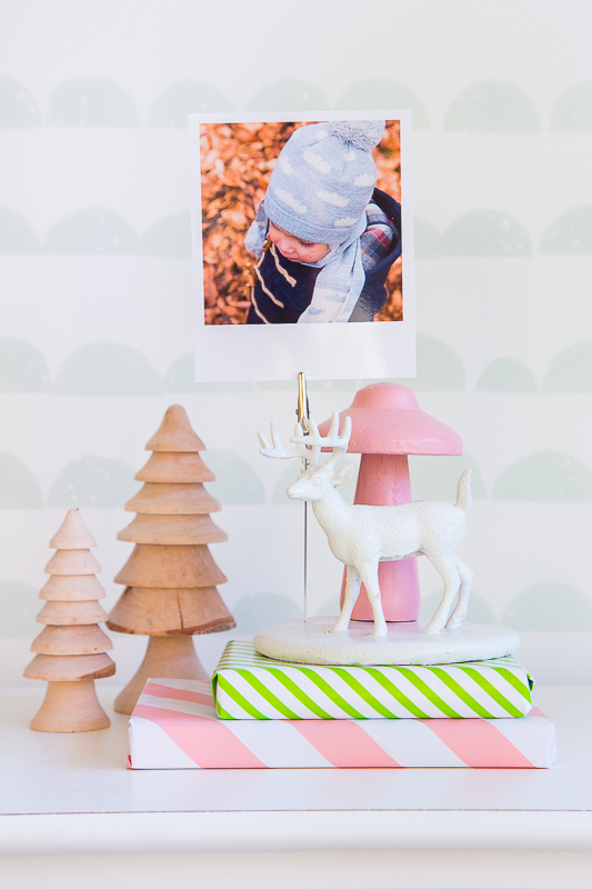 Fotohalter selber basteln + Geschenkidee für Weihnachten*