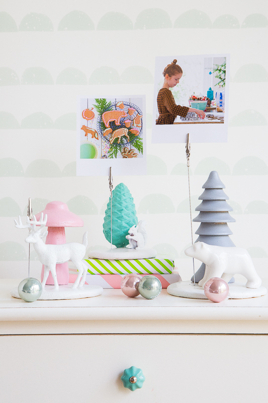 Fotohalter selber basteln + Geschenkidee für Weihnachten*