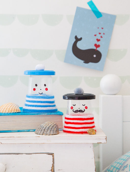 Nachtlicht - DIY Idee aus meinem Buch "Basteln mit Kids"