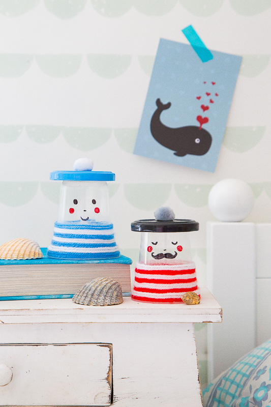 Nachtlicht - DIY Idee aus meinem Buch "Basteln mit Kids"