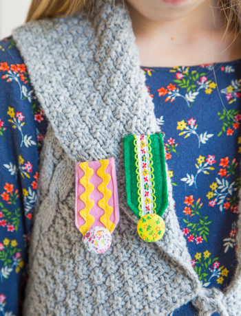 DIY - süße Tapferkeits-Orden für Kinder