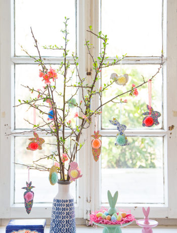Basteln für Ostern - Anhänger für den Osterzweig