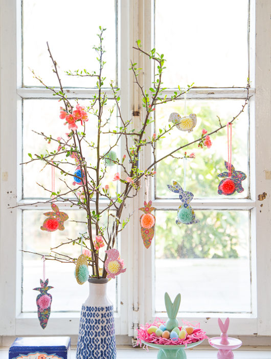 Basteln für Ostern - Anhänger für den Osterzweig