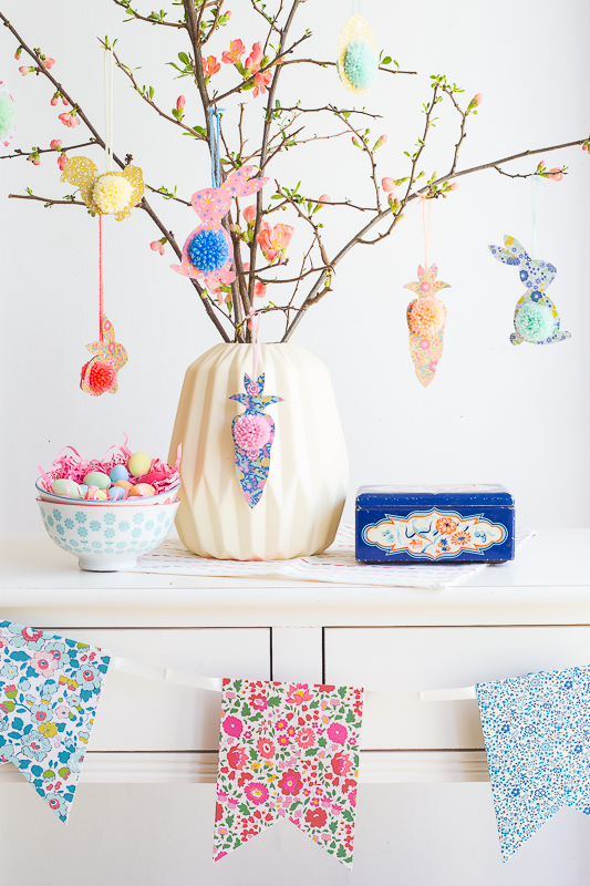 Basteln für Ostern - Anhänger für den Osterzweig