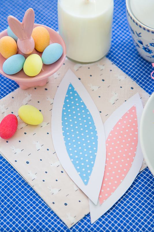 Osterkörbchen mal anders - Geschirr selber bemalen