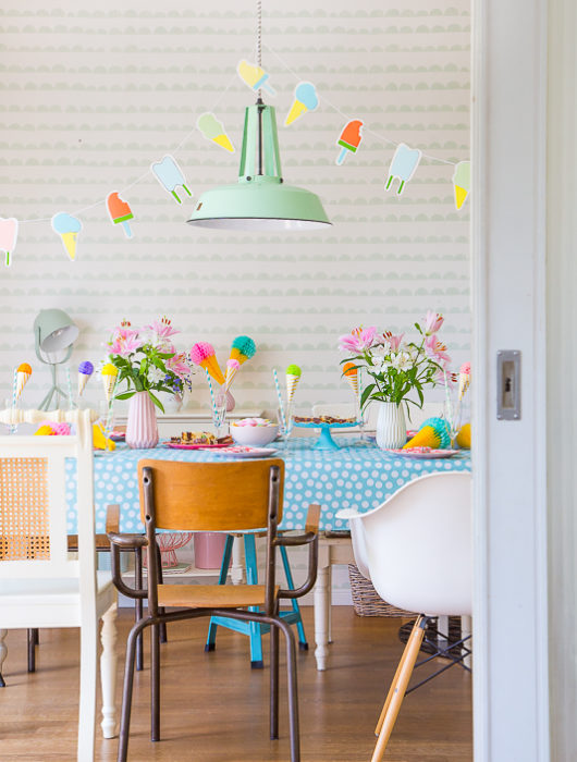 Eiscreme - Geburtstagsparty