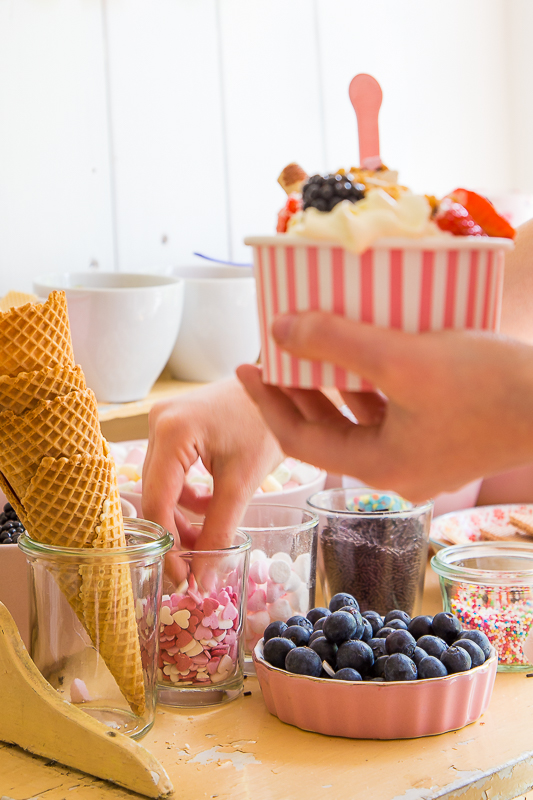 Eiscreme - Geburtstagsparty