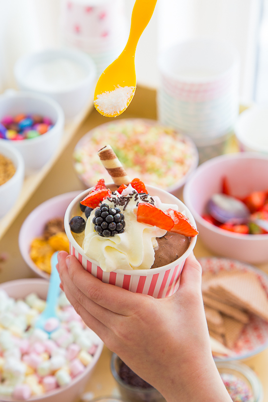 Eiscreme - Geburtstagsparty