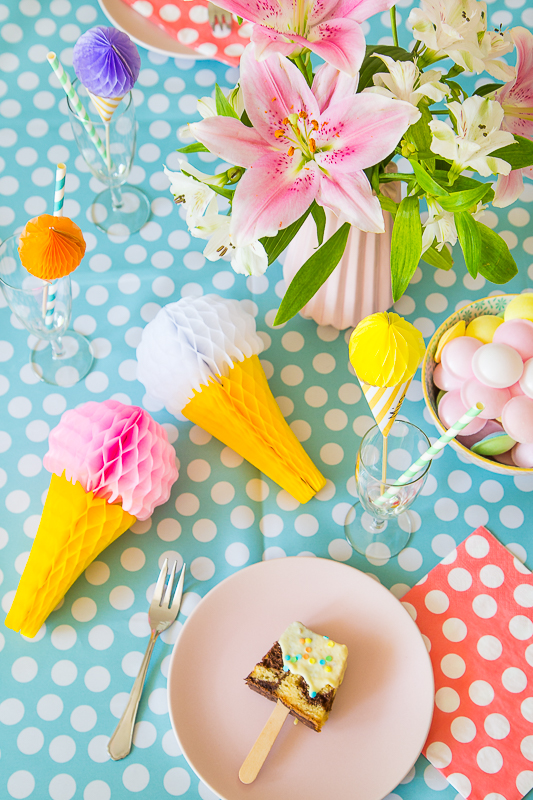 Eiscreme - Geburtstagsparty