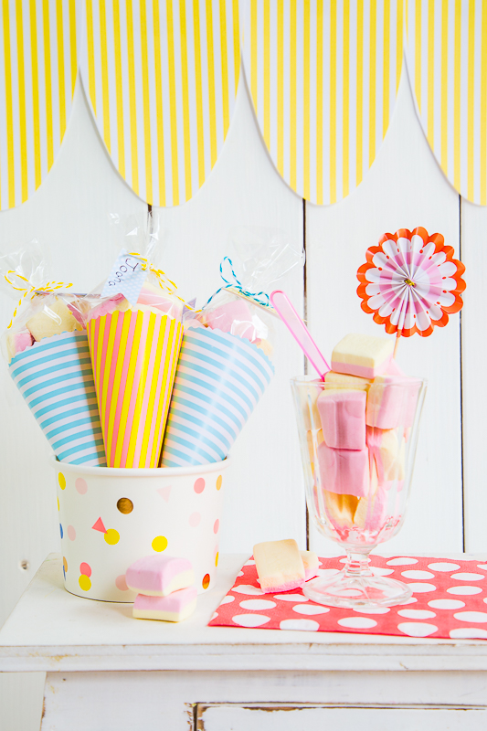 Geburtstagseinladung für eine Eiscreme-Party