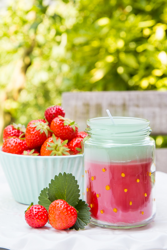 DIY - sommerliche Kerzen selber machen + Verlosung*