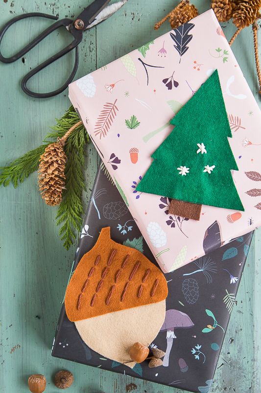 Bastelidee für die Weihnachtspost mit einer ganz persönlichen Note*