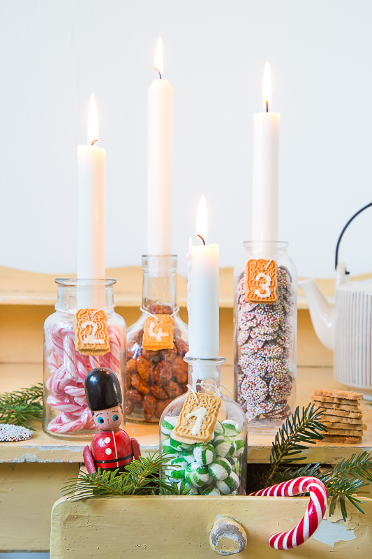 Ein zuckersüßer Adventskranz