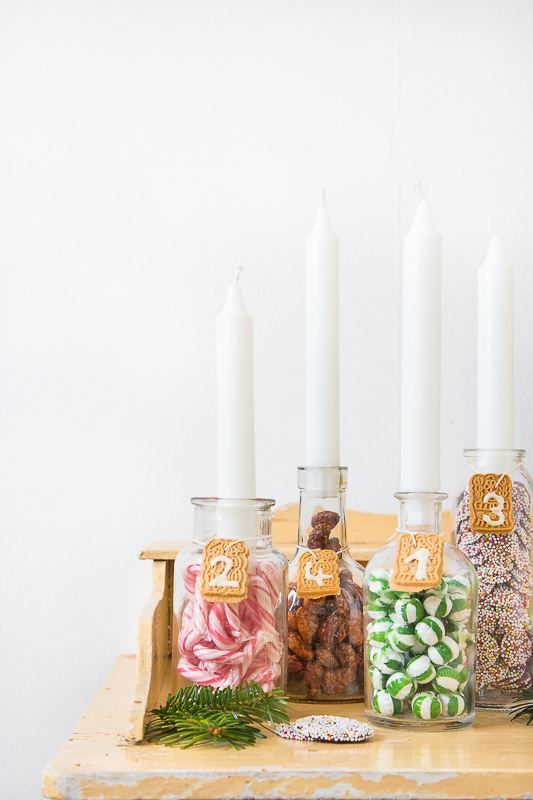 Ein zuckersüßer Adventskranz