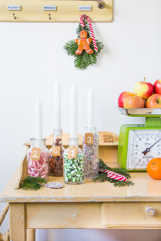 Ein zuckersüßer Adventskranz