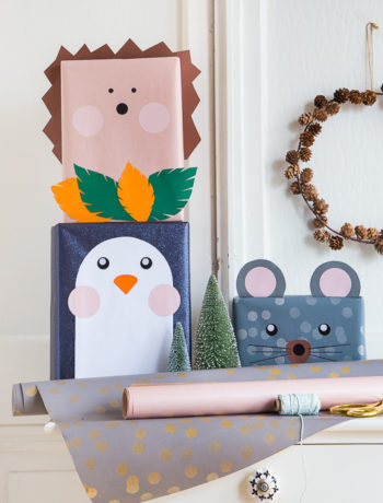 Weihnachtsgeschenke tierisch verpacken