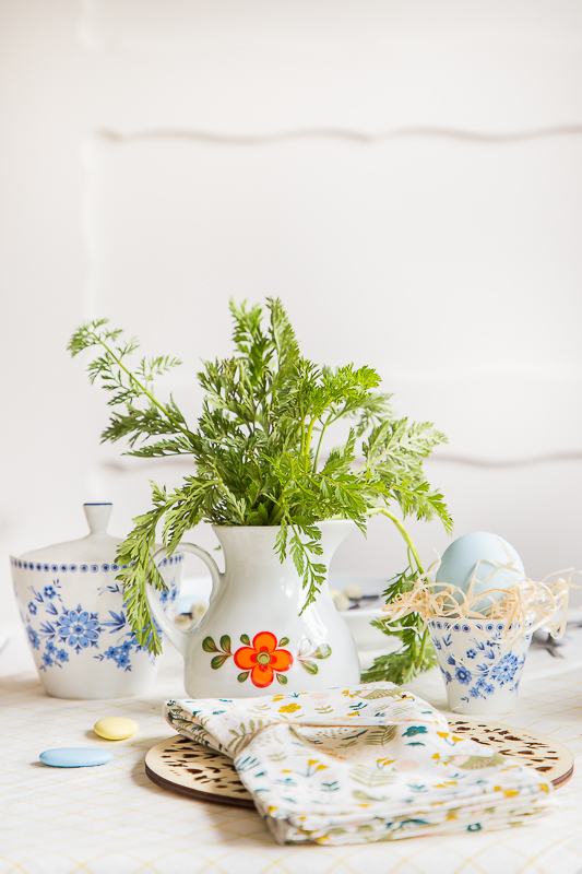 Tischdekoration - Osterideen im Vintagestyle